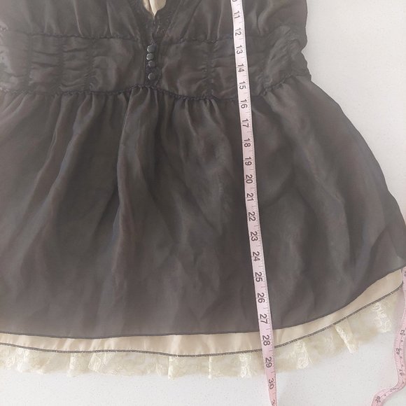 Odille Black Lace Top 8 - Picture 9 of 9